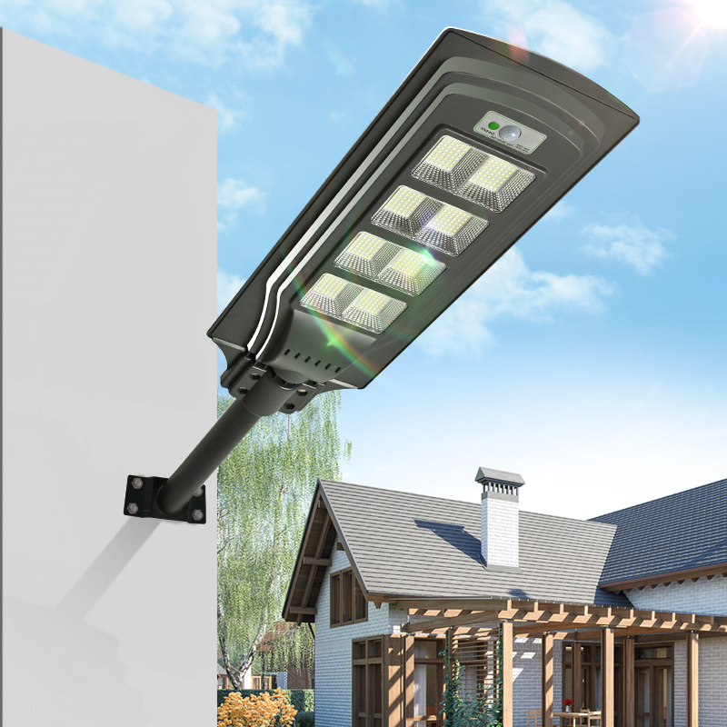 LED открита водоустойчива интегрирана слънчева улична светлина